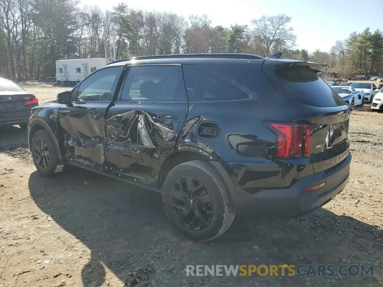 2 Photograph of a damaged car 5XYRLDLC5MG059749 KIA SORENTO 2021