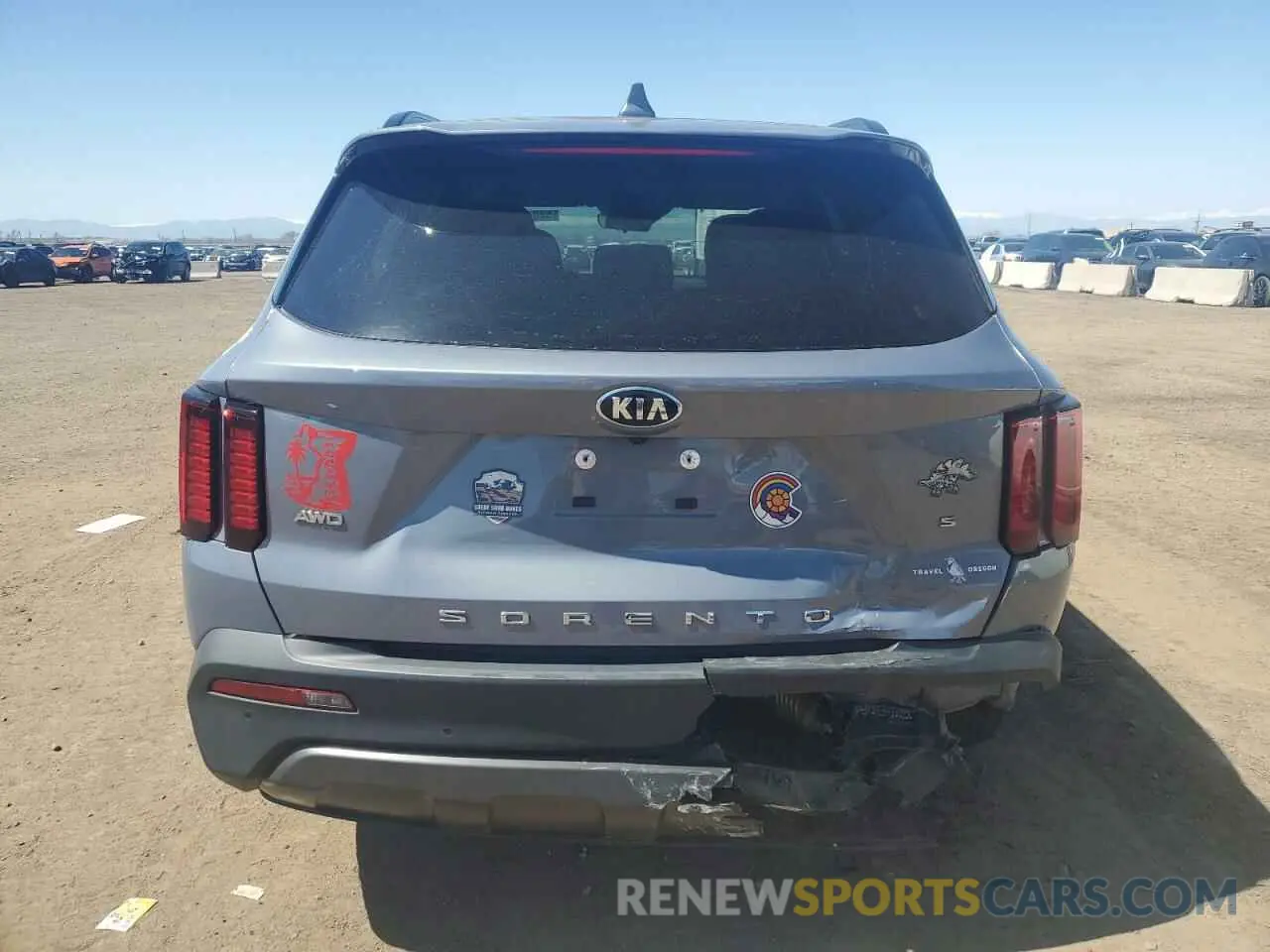 6 Photograph of a damaged car 5XYRLDLC6MG022208 KIA SORENTO 2021