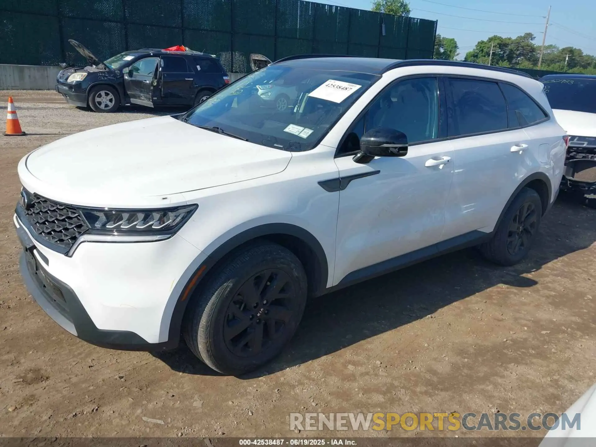 2 Photograph of a damaged car 5XYRLDLC7MG006230 KIA SORENTO 2021