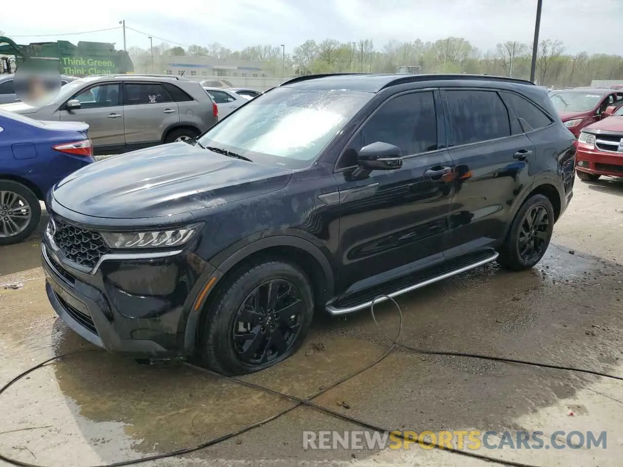 1 Photograph of a damaged car 5XYRLDLC7MG024386 KIA SORENTO 2021