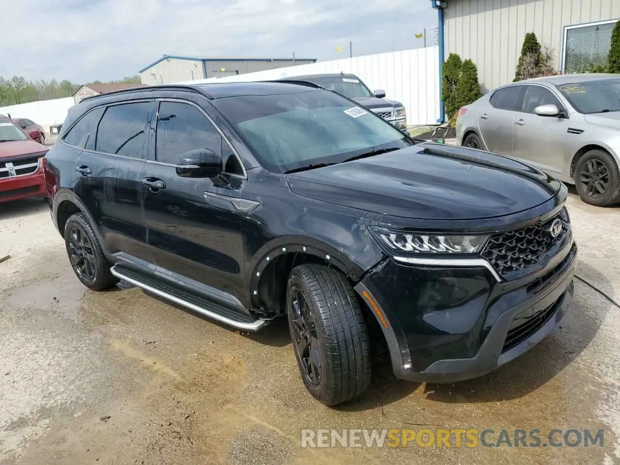 4 Photograph of a damaged car 5XYRLDLC7MG024386 KIA SORENTO 2021
