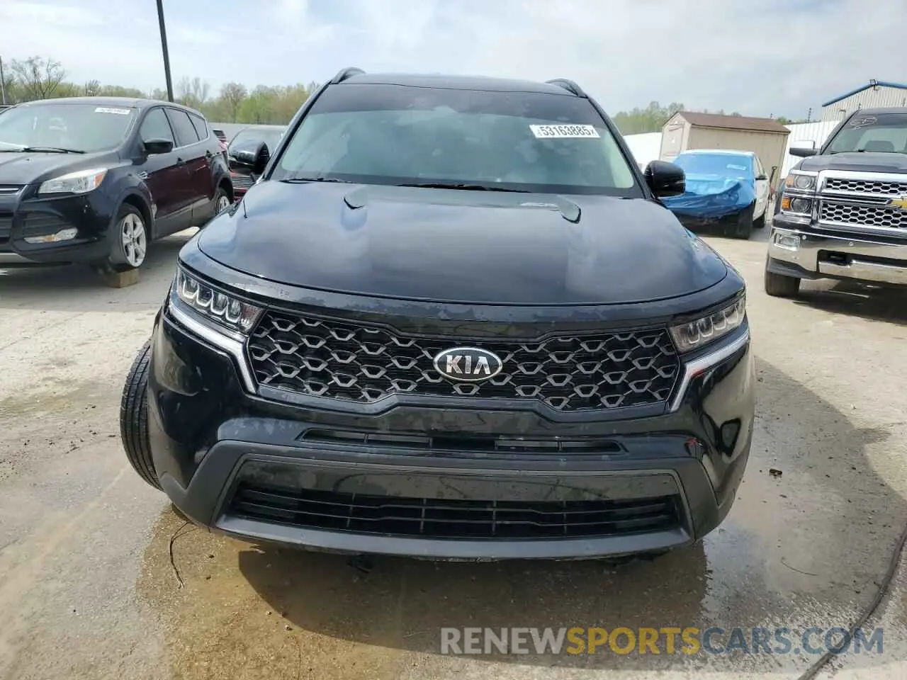 5 Photograph of a damaged car 5XYRLDLC7MG024386 KIA SORENTO 2021