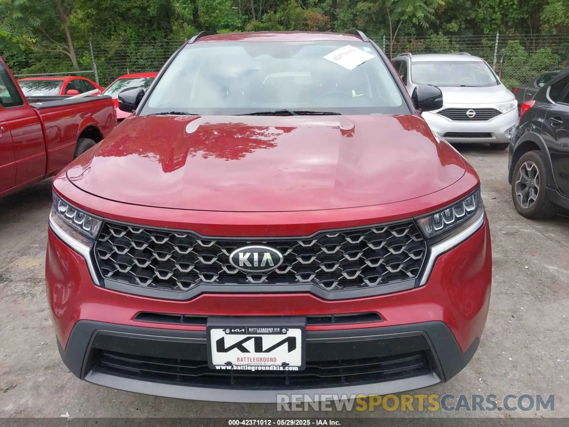 12 Photograph of a damaged car 5XYRLDLC7MG065018 KIA SORENTO 2021
