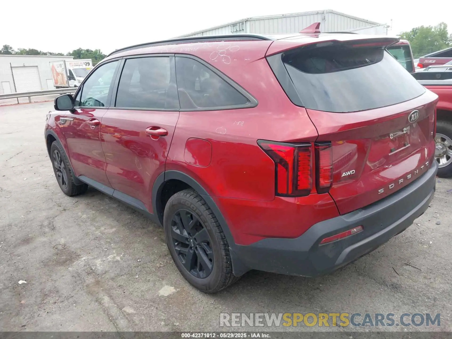 3 Photograph of a damaged car 5XYRLDLC7MG065018 KIA SORENTO 2021