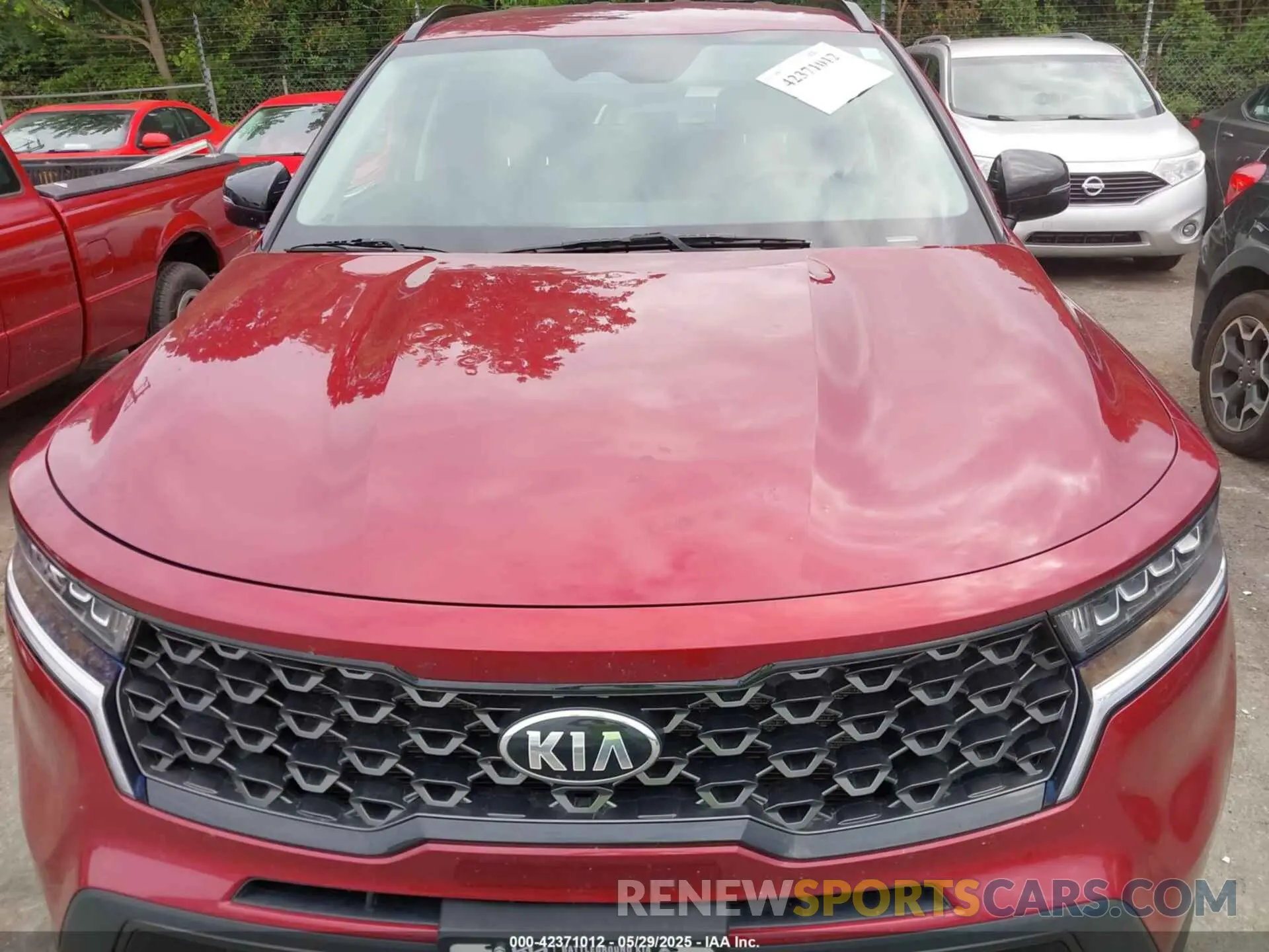 6 Photograph of a damaged car 5XYRLDLC7MG065018 KIA SORENTO 2021