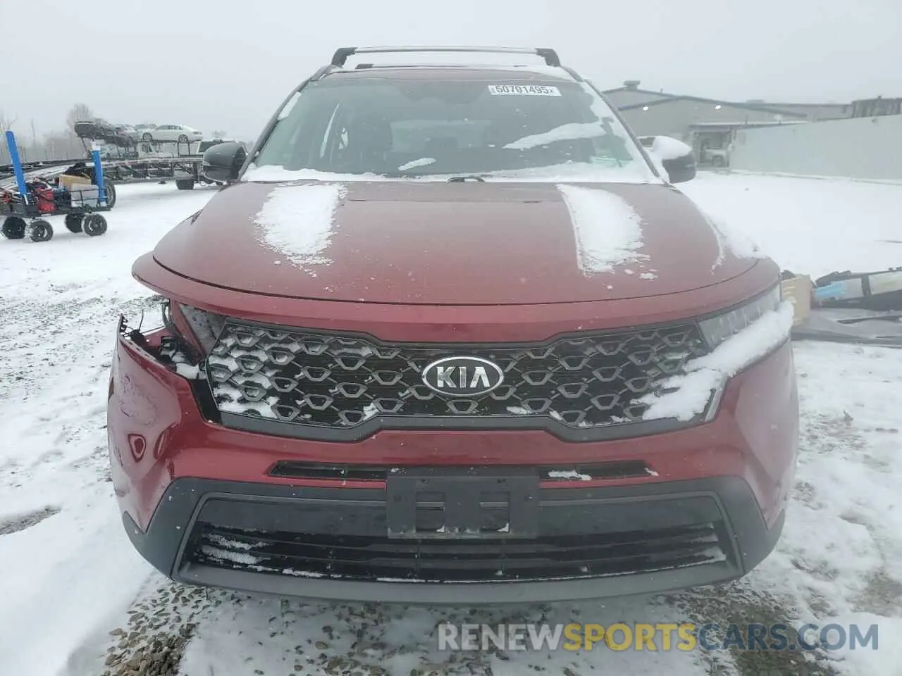 5 Photograph of a damaged car 5XYRLDLC7MG071658 KIA SORENTO 2021