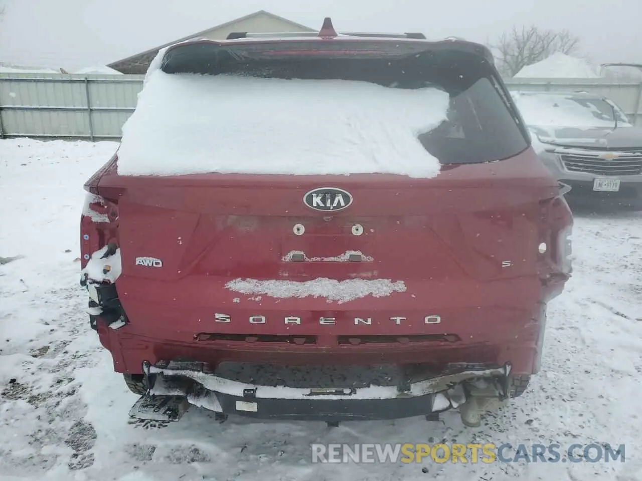 6 Photograph of a damaged car 5XYRLDLC7MG071658 KIA SORENTO 2021