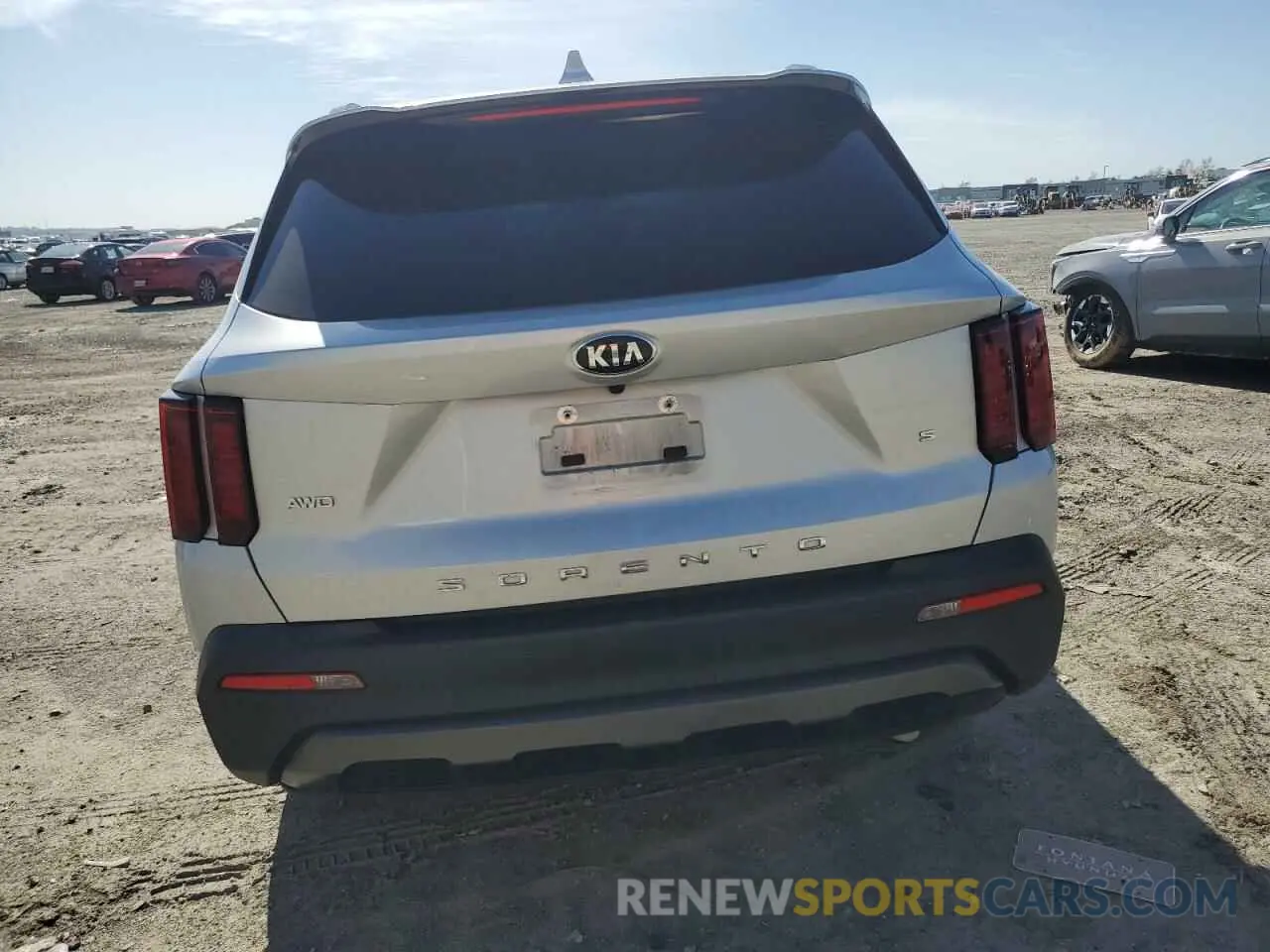 6 Photograph of a damaged car 5XYRLDLC8MG007922 KIA SORENTO 2021