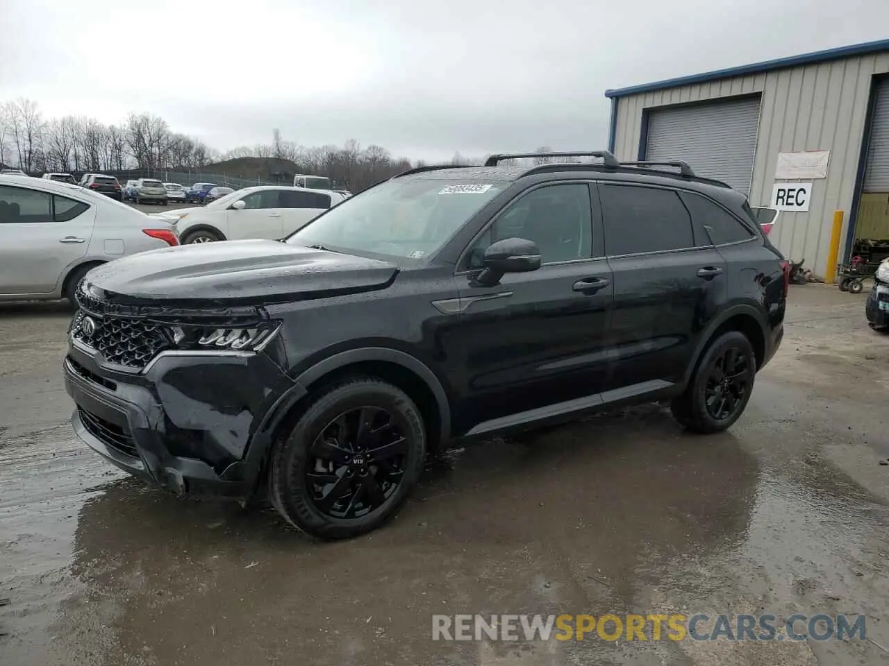 1 Photograph of a damaged car 5XYRLDLCXMG012488 KIA SORENTO 2021