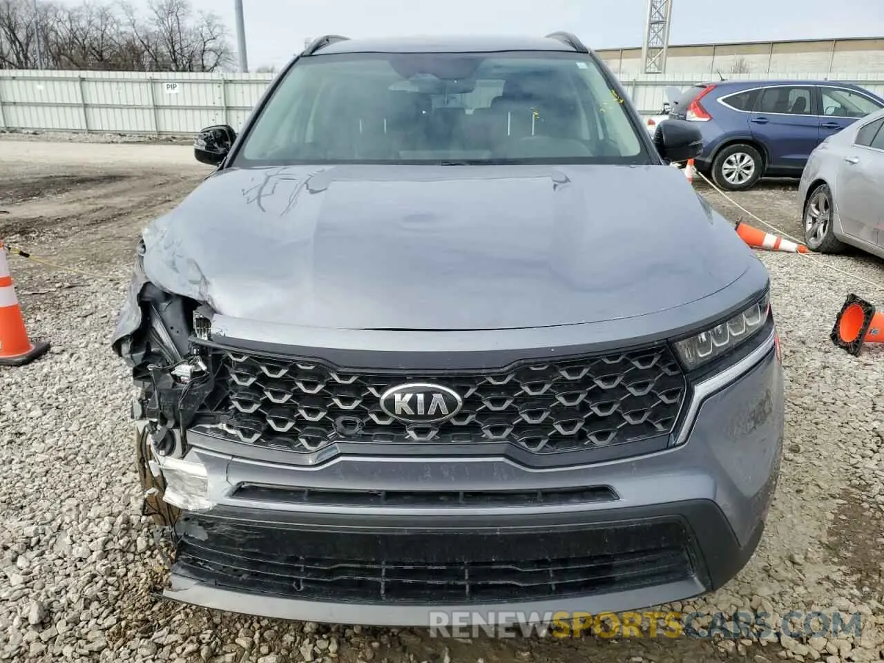 5 Photograph of a damaged car 5XYRLDLCXMG025838 KIA SORENTO 2021