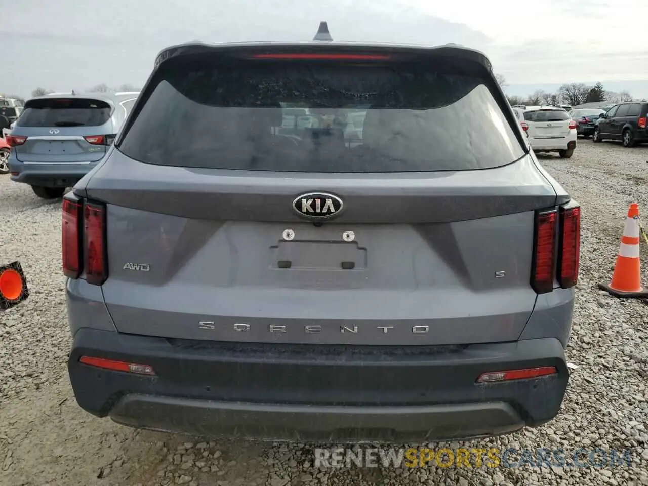 6 Photograph of a damaged car 5XYRLDLCXMG025838 KIA SORENTO 2021