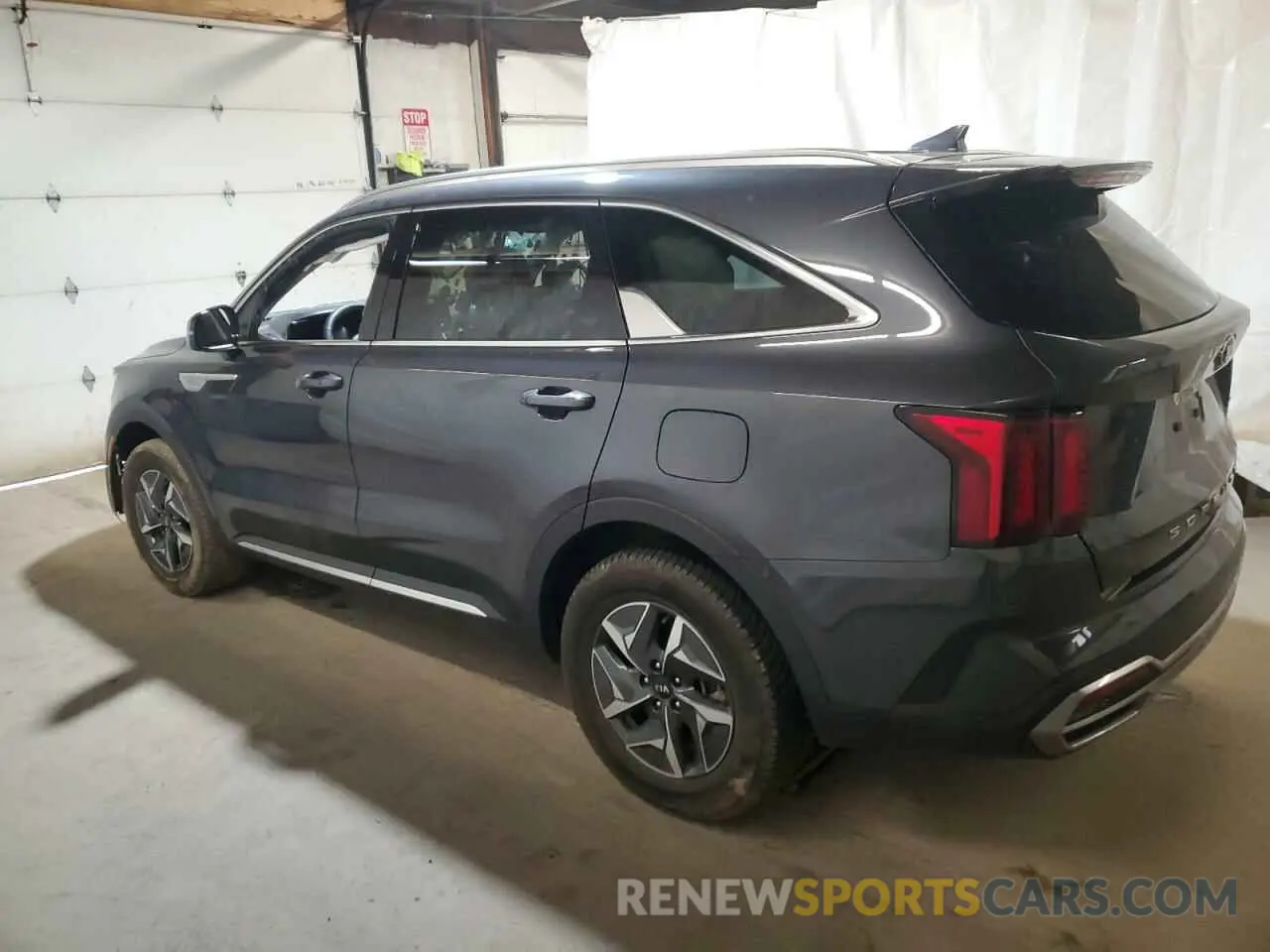 2 Photograph of a damaged car KNDRG4LG2M5059630 KIA SORENTO 2021