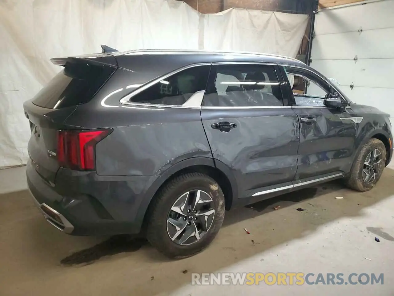 3 Photograph of a damaged car KNDRG4LG2M5059630 KIA SORENTO 2021