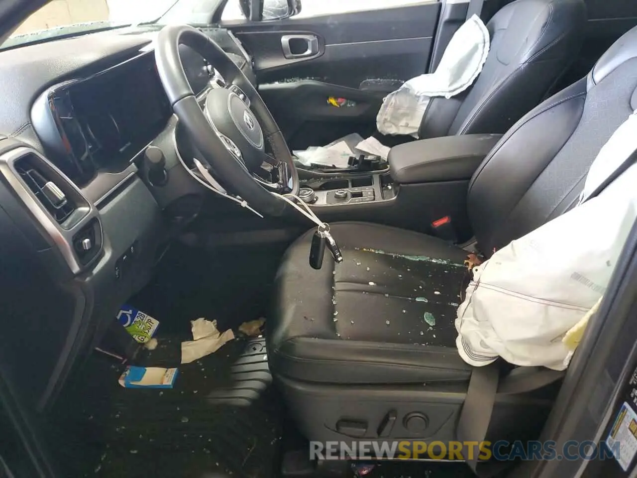 7 Photograph of a damaged car KNDRG4LG2M5059630 KIA SORENTO 2021