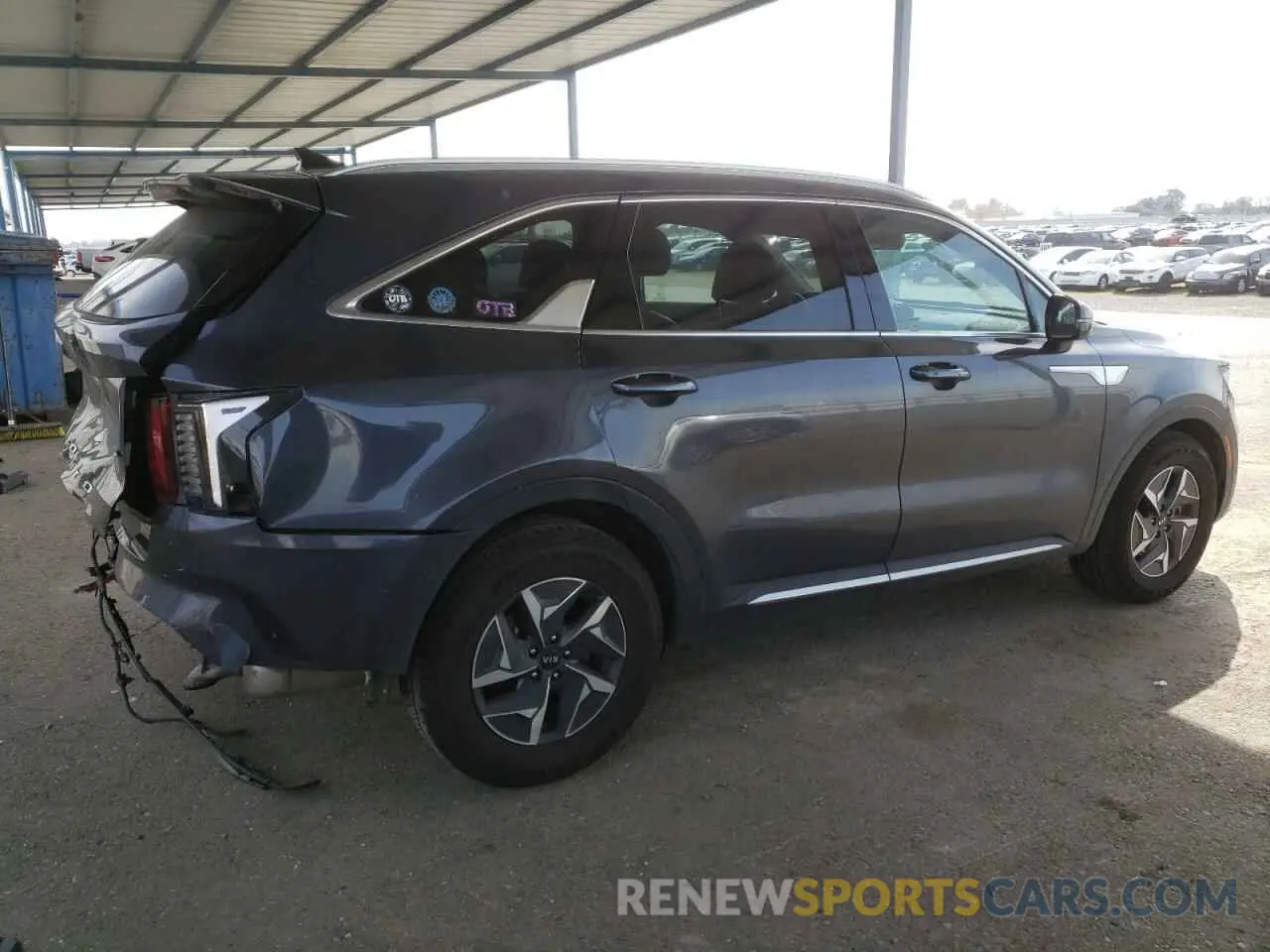 3 Photograph of a damaged car KNDRG4LG8M5059616 KIA SORENTO 2021