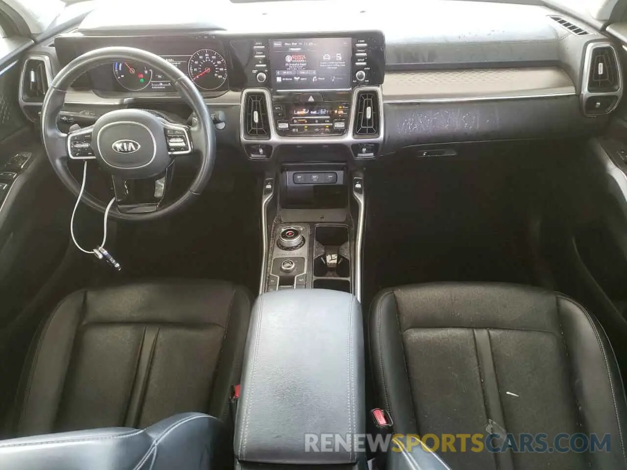 8 Photograph of a damaged car KNDRG4LG8M5059616 KIA SORENTO 2021