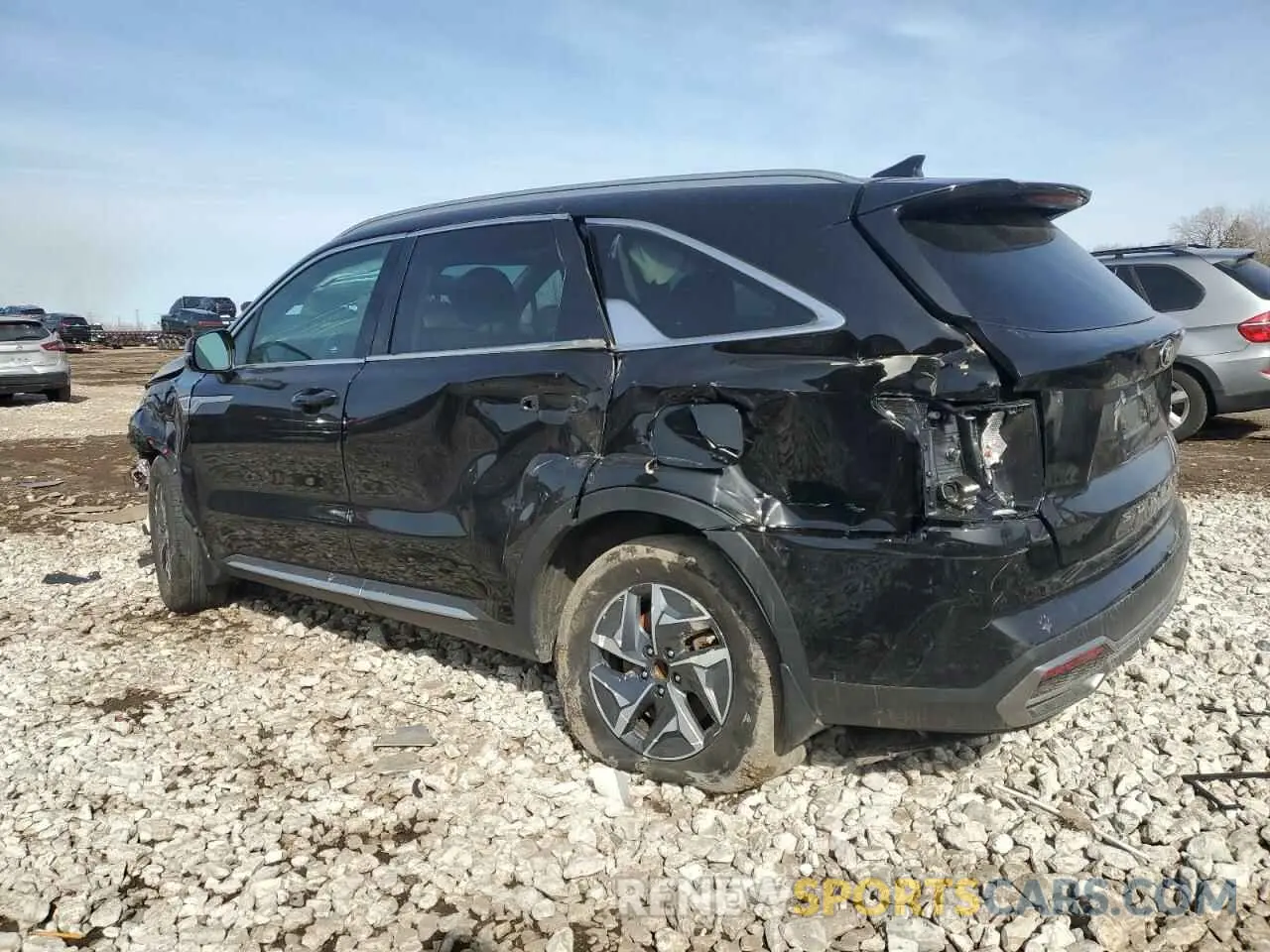 2 Photograph of a damaged car KNDRH4LG2M5033557 KIA SORENTO 2021