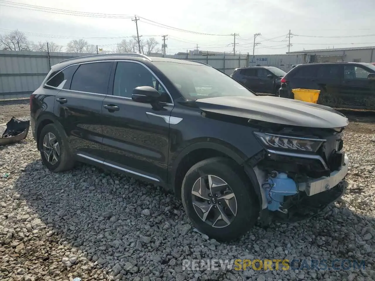 4 Photograph of a damaged car KNDRH4LG2M5033557 KIA SORENTO 2021