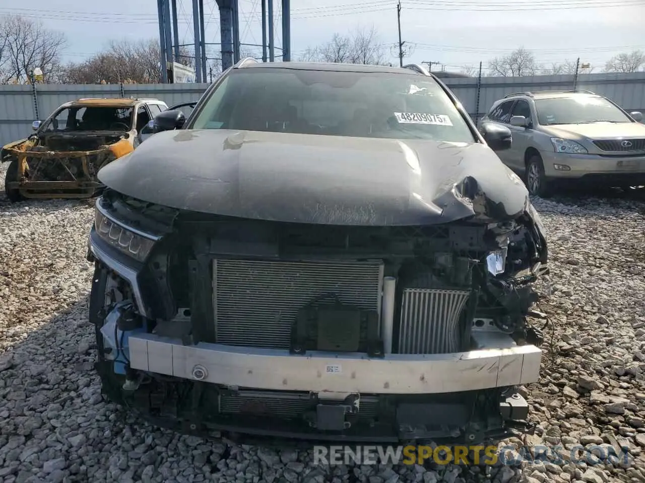 5 Photograph of a damaged car KNDRH4LG2M5033557 KIA SORENTO 2021