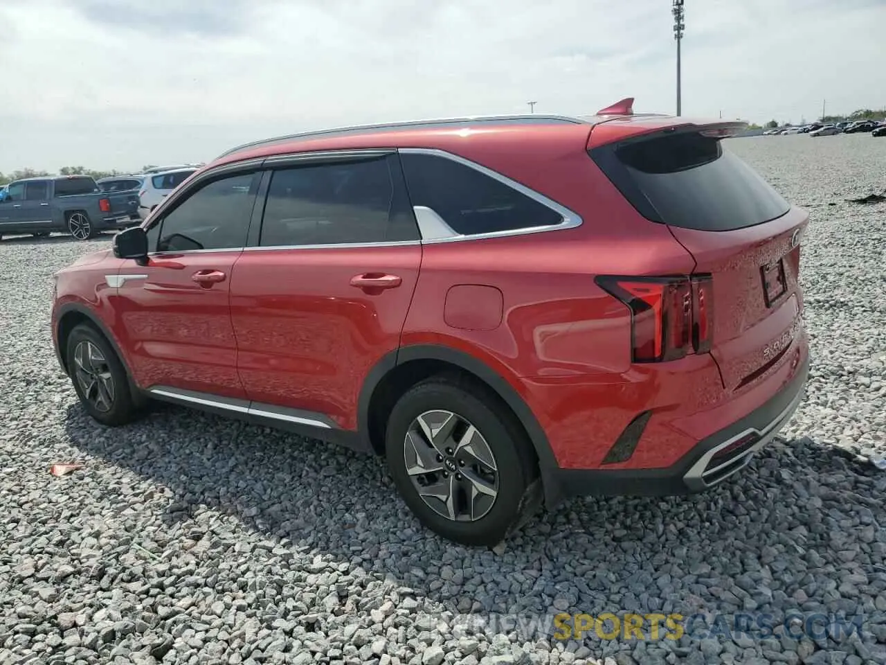 2 Photograph of a damaged car KNDRH4LG5M5050935 KIA SORENTO 2021