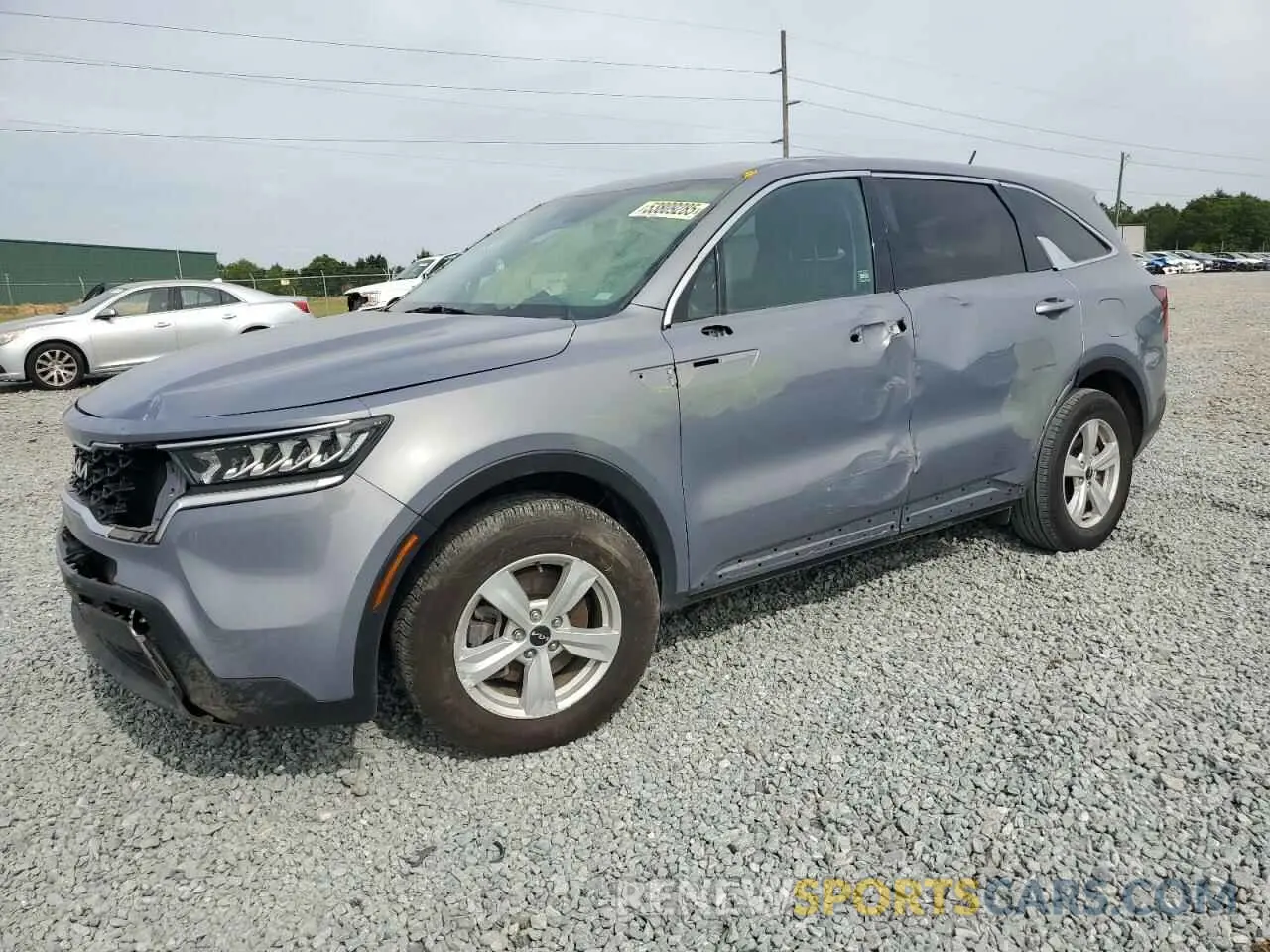 1 Photograph of a damaged car 5XYRG4LC0NG082538 KIA SORENTO 2022