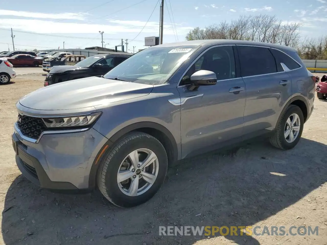 1 Photograph of a damaged car 5XYRG4LC2NG076613 KIA SORENTO 2022