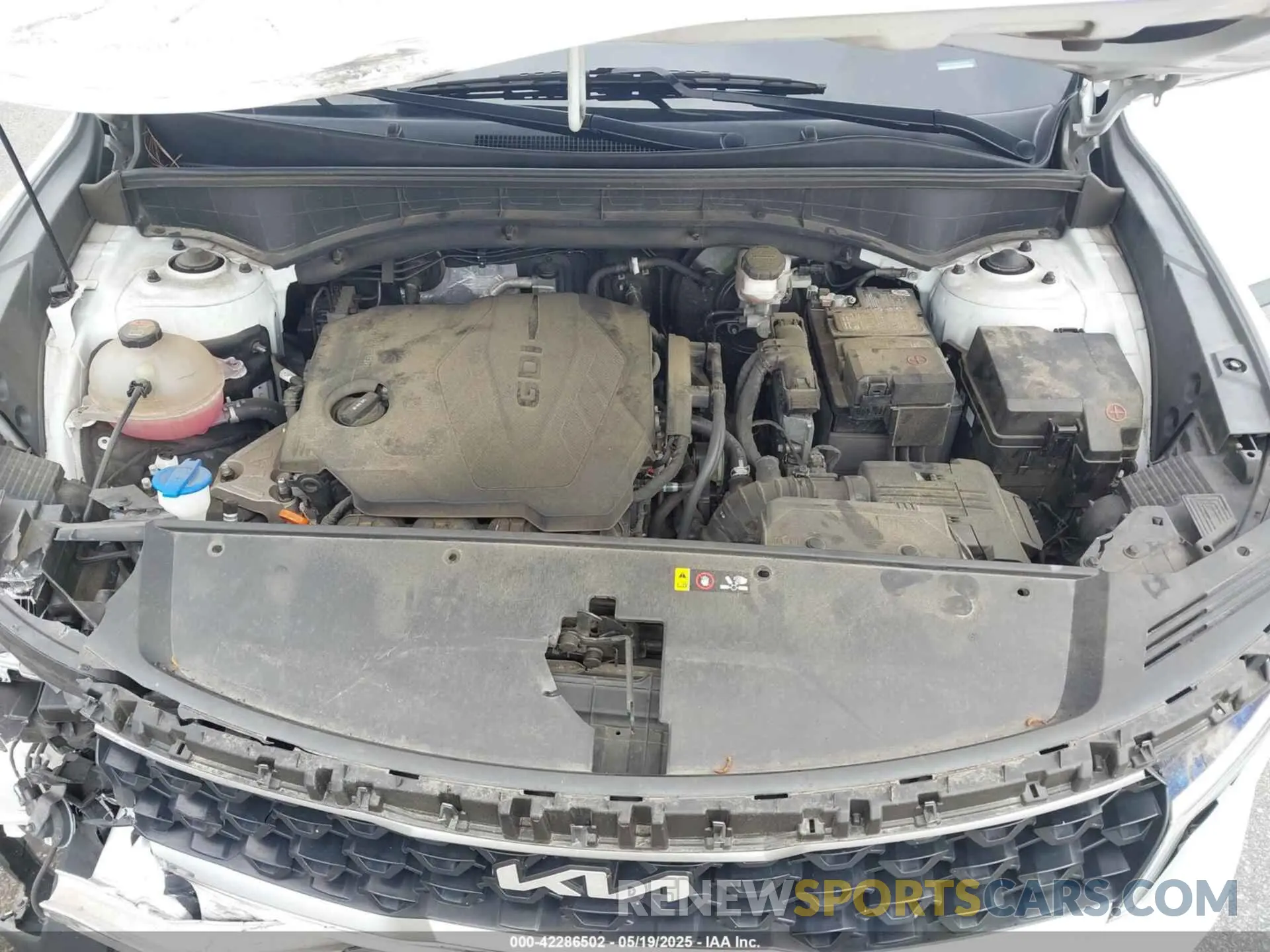 10 Photograph of a damaged car 5XYRG4LC3NG076278 KIA SORENTO 2022