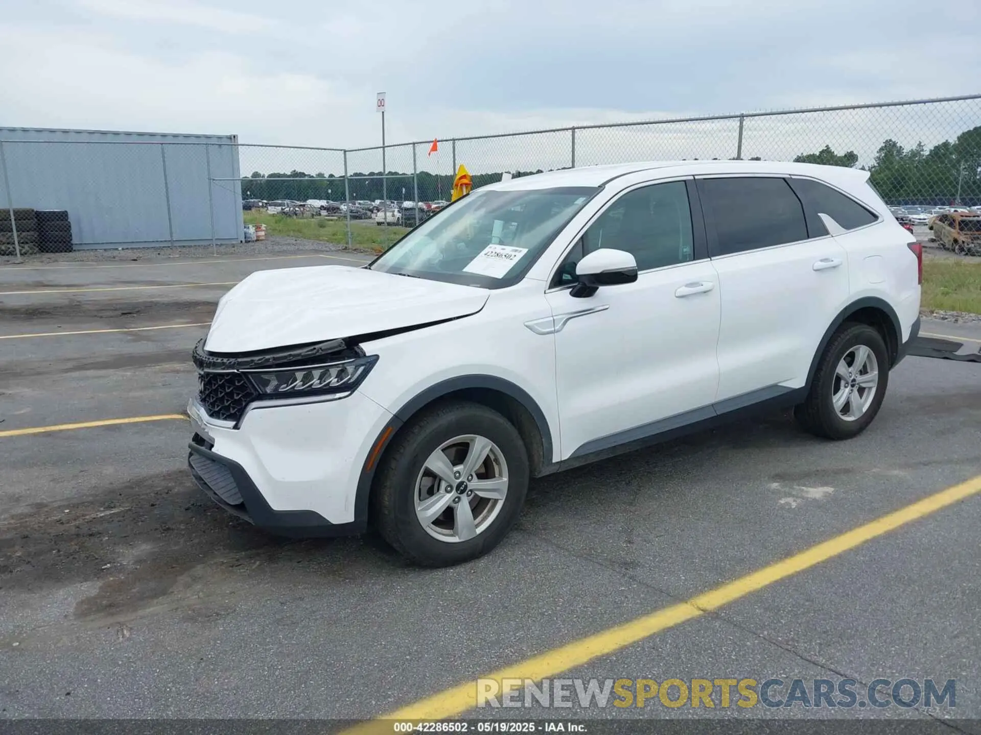 2 Photograph of a damaged car 5XYRG4LC3NG076278 KIA SORENTO 2022