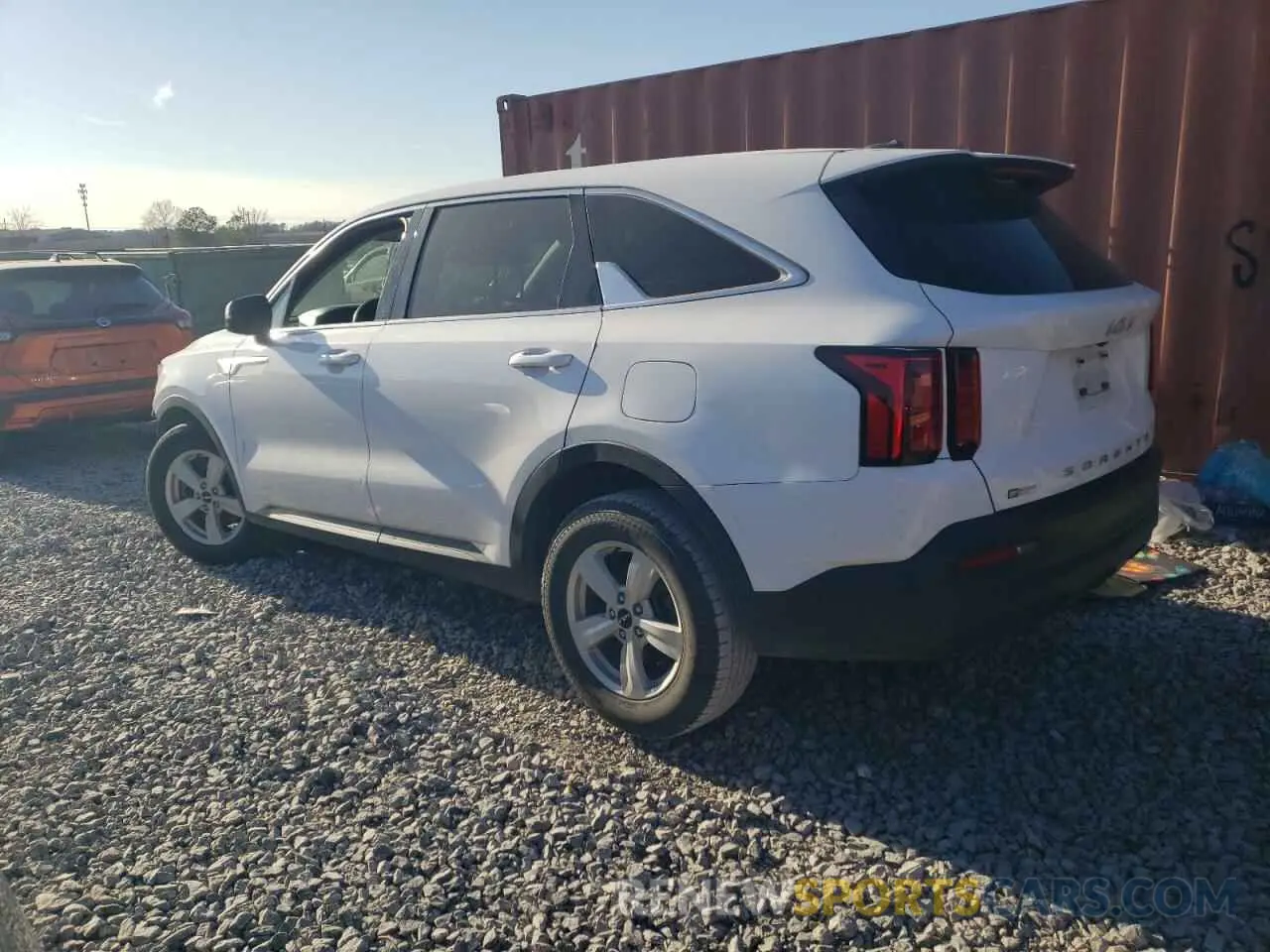 2 Photograph of a damaged car 5XYRG4LC3NG105925 KIA SORENTO 2022