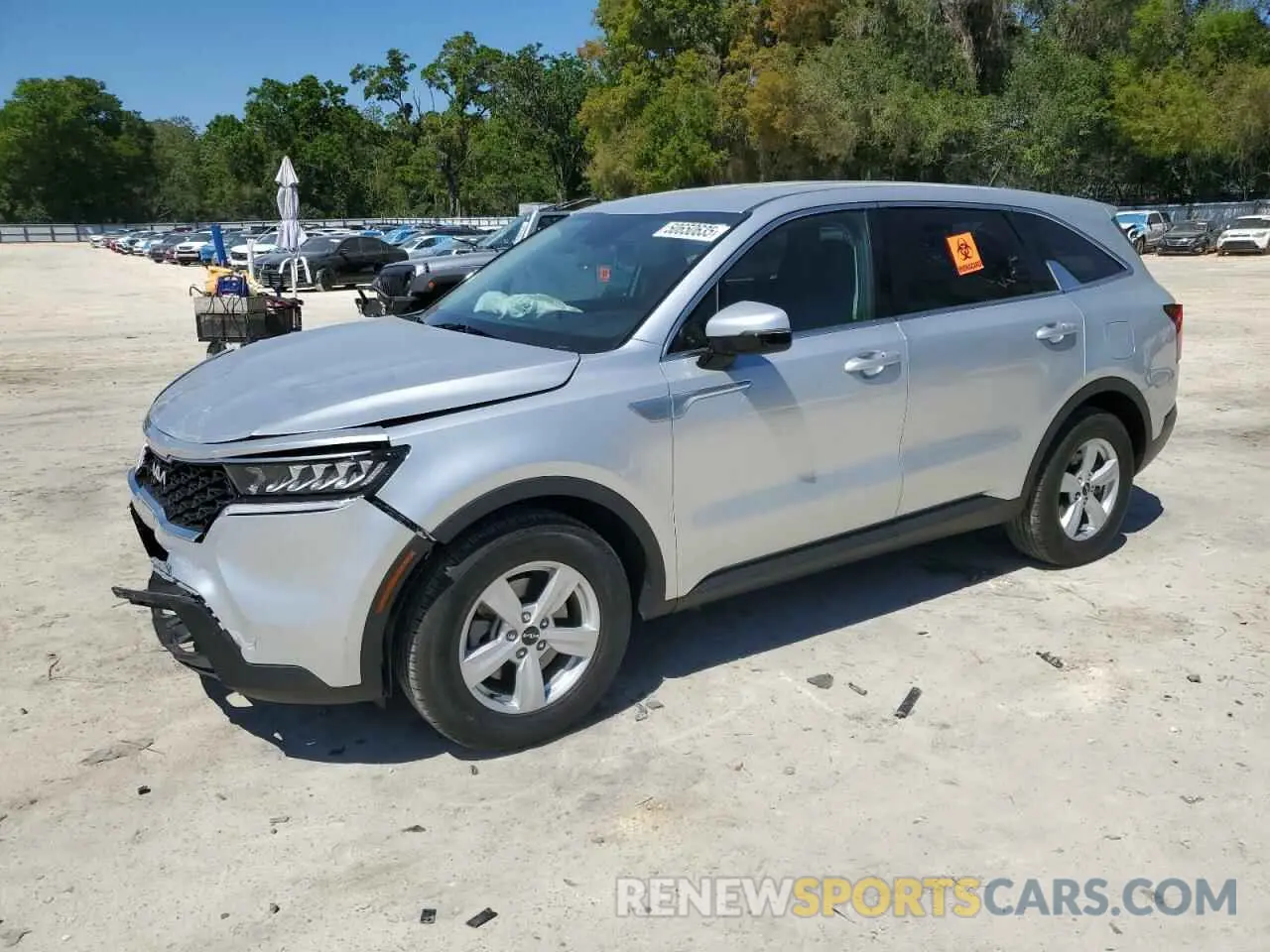 1 Photograph of a damaged car 5XYRG4LC7NG131346 KIA SORENTO 2022
