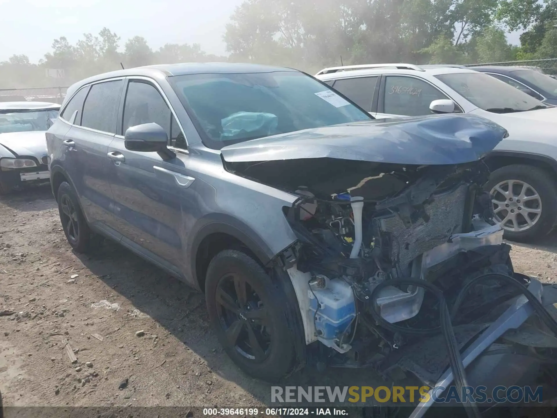 1 Photograph of a damaged car 5XYRG4LC8NG079483 KIA SORENTO 2022