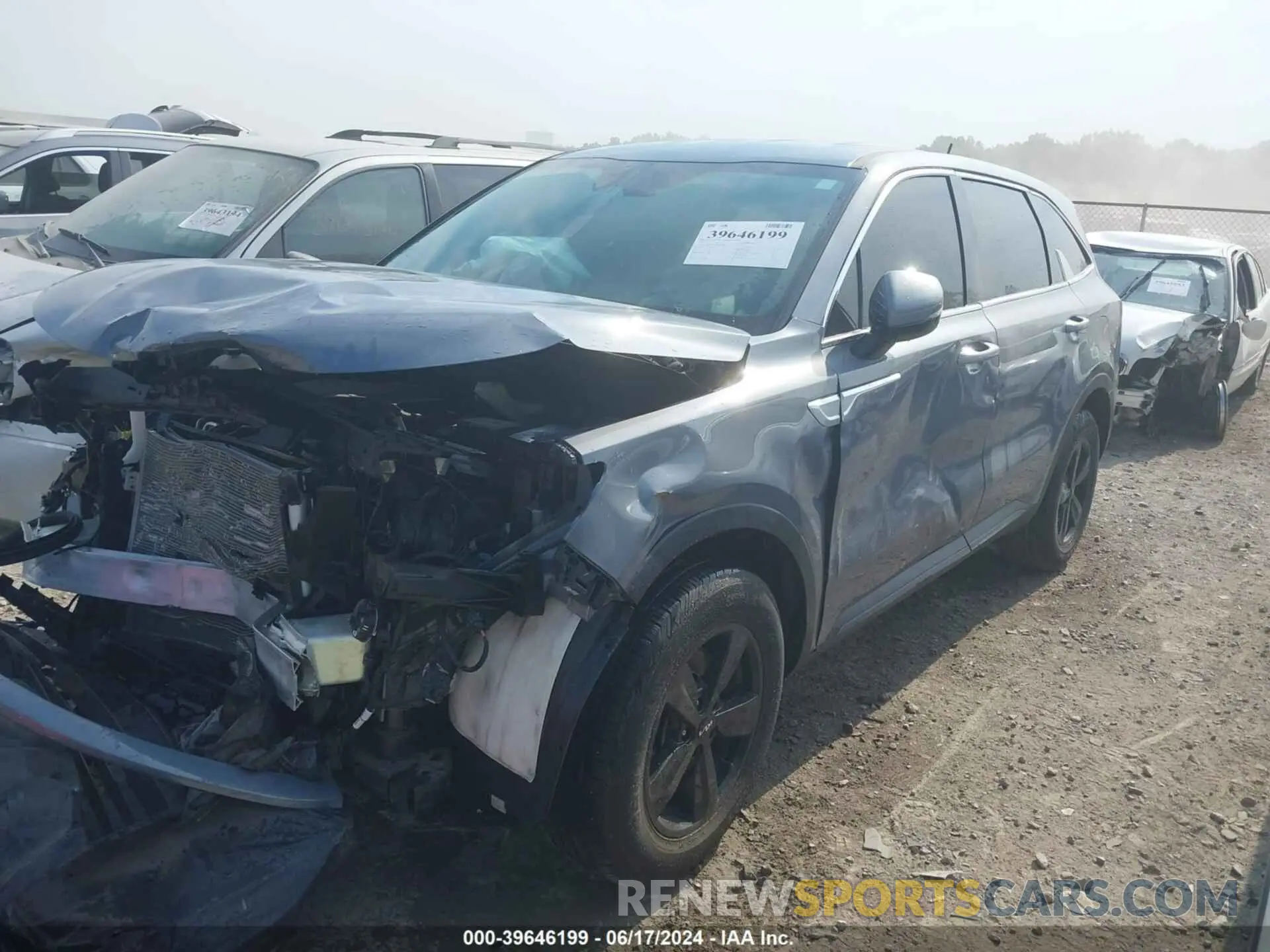2 Photograph of a damaged car 5XYRG4LC8NG079483 KIA SORENTO 2022