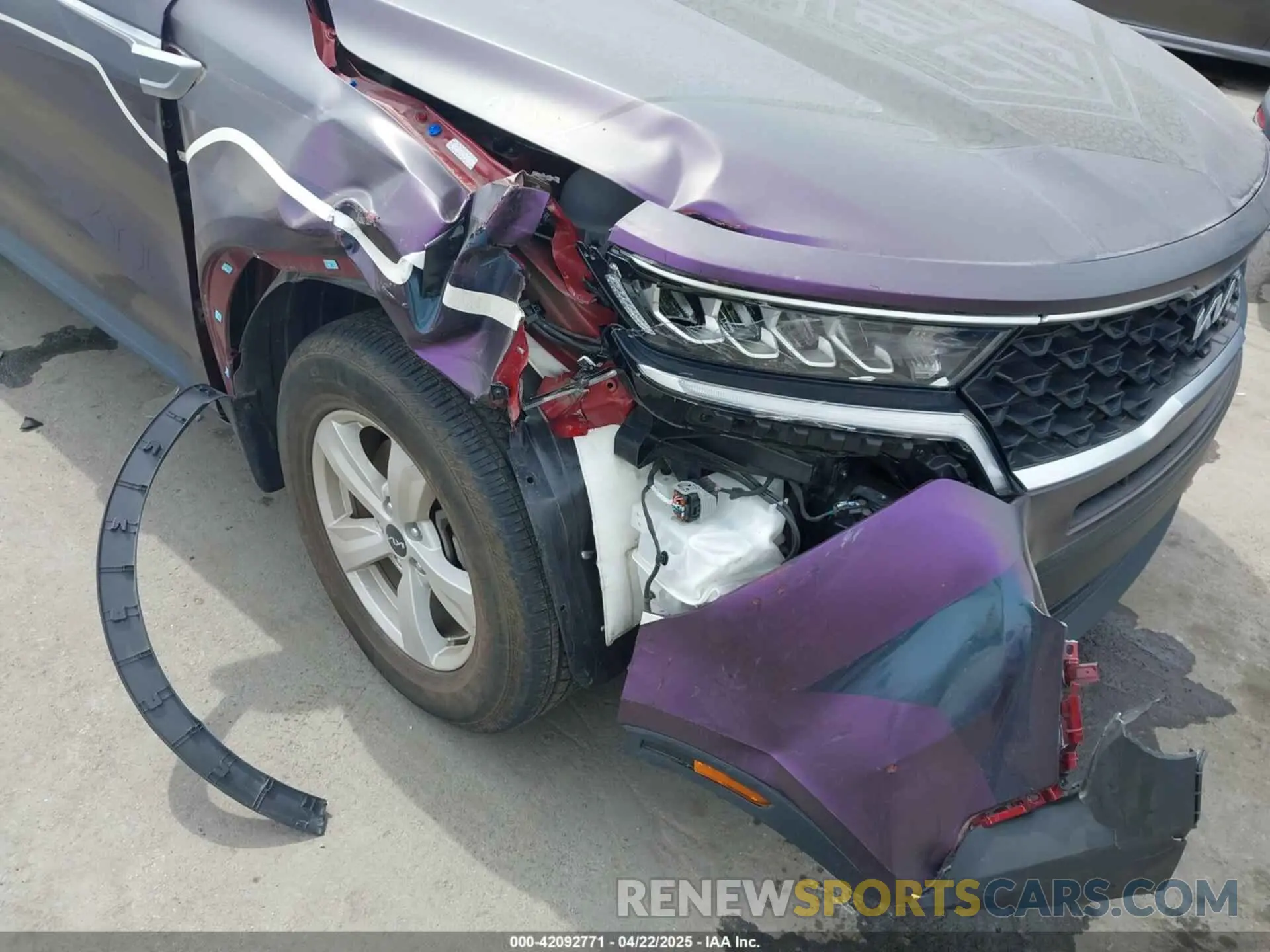 6 Photograph of a damaged car 5XYRG4LC9NG091772 KIA SORENTO 2022