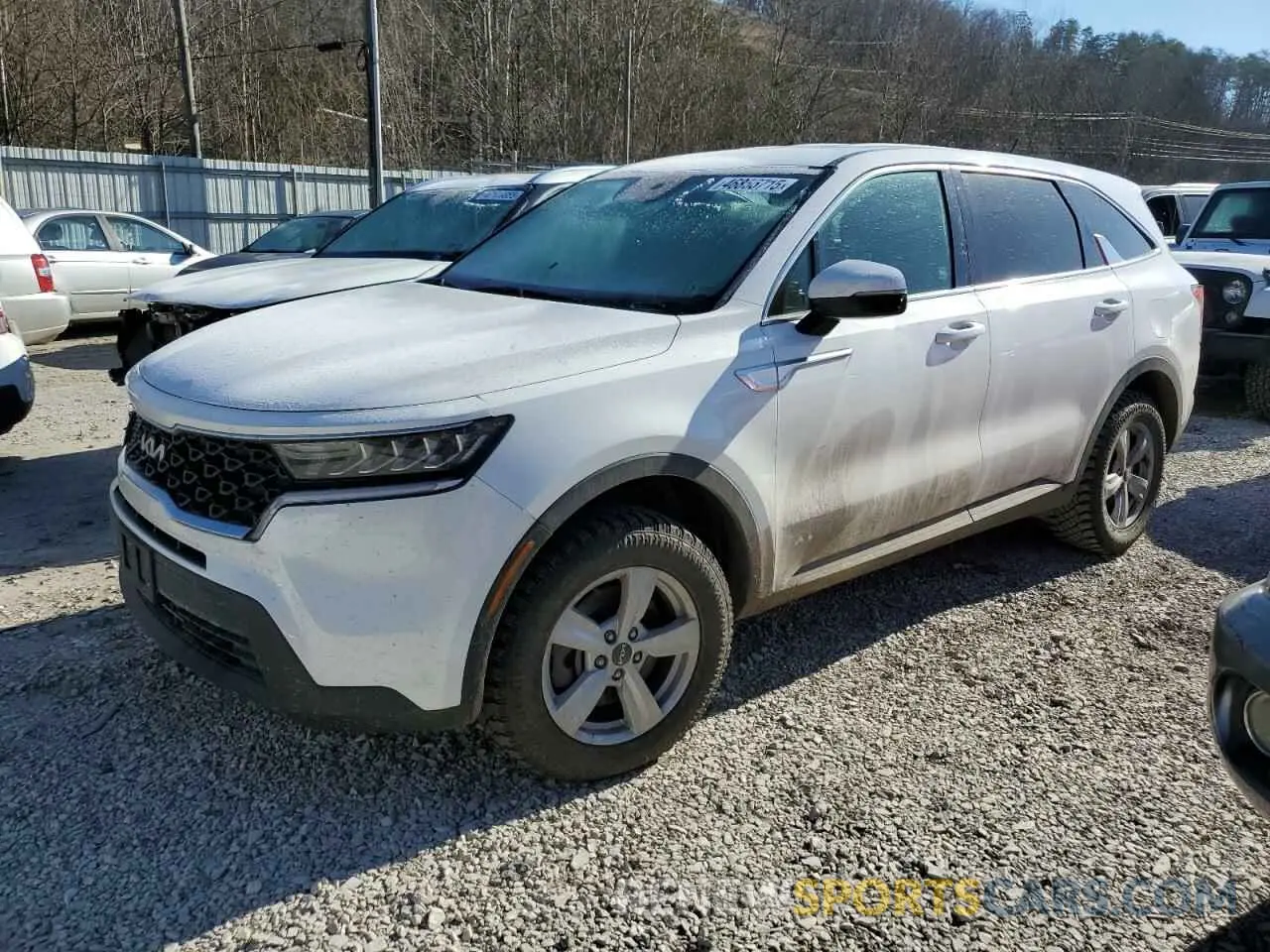 1 Photograph of a damaged car 5XYRGDLC0NG083835 KIA SORENTO 2022