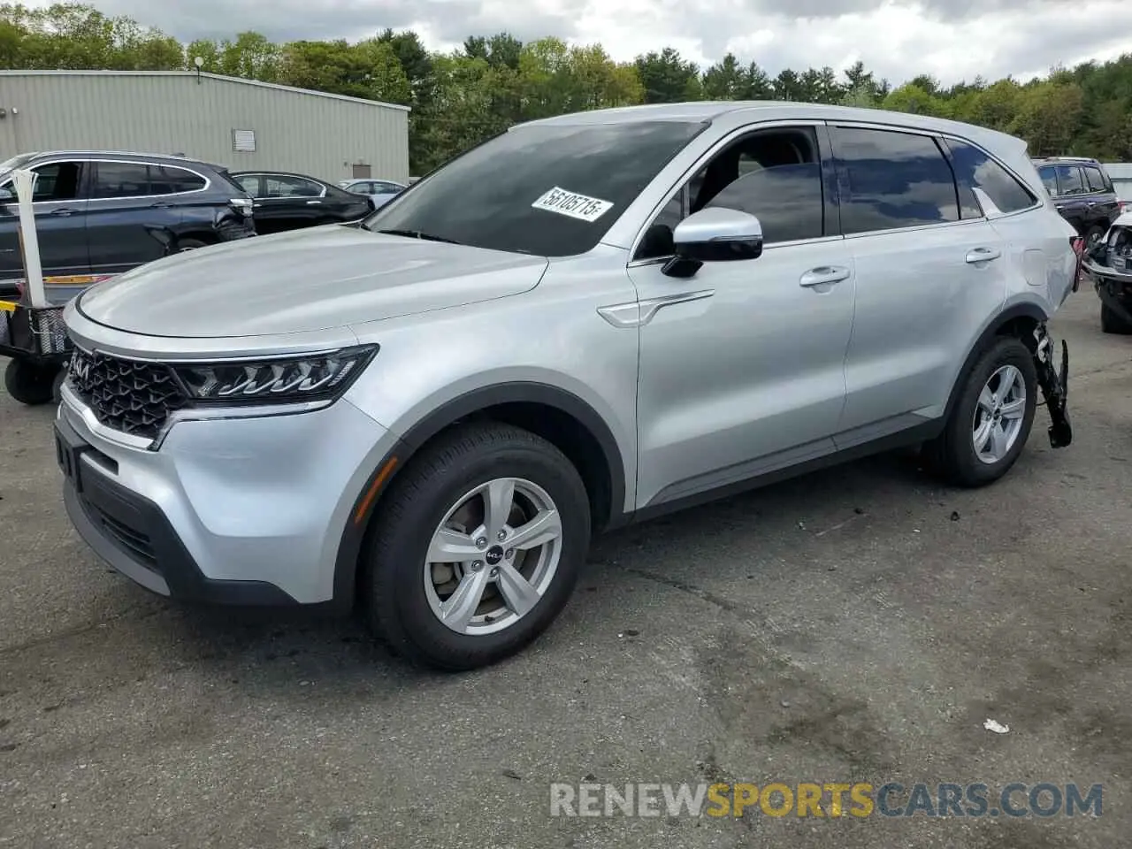 1 Photograph of a damaged car 5XYRGDLC1NG091524 KIA SORENTO 2022