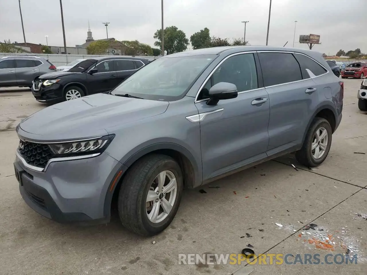 1 Photograph of a damaged car 5XYRGDLC1NG113893 KIA SORENTO 2022