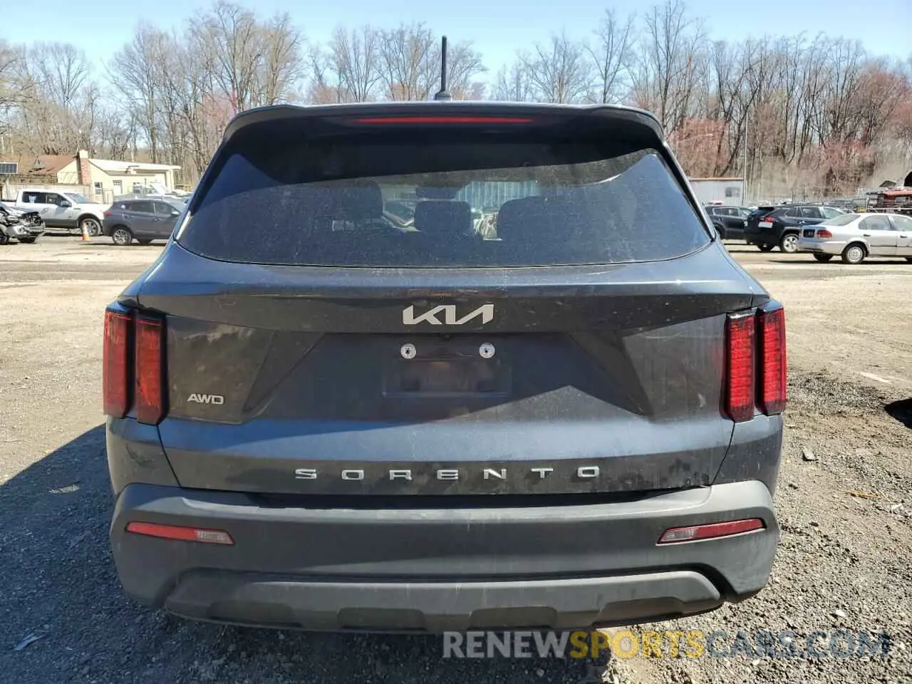6 Photograph of a damaged car 5XYRGDLC3NG116813 KIA SORENTO 2022