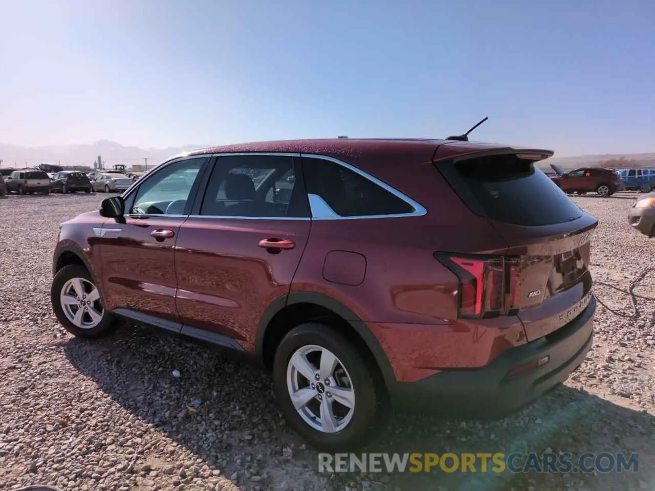 2 Photograph of a damaged car 5XYRGDLC4NG099777 KIA SORENTO 2022