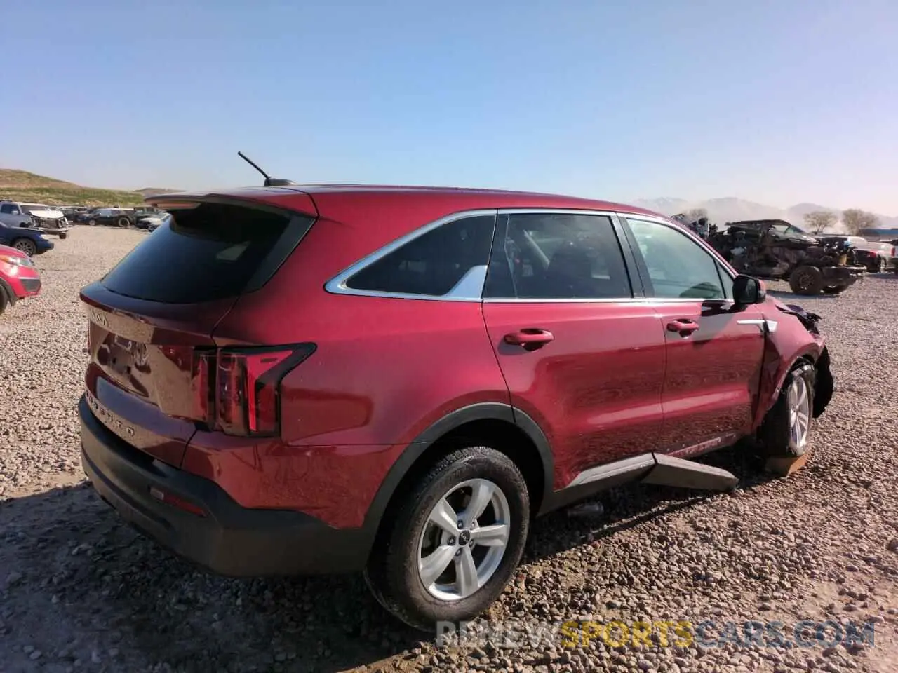 3 Photograph of a damaged car 5XYRGDLC4NG099777 KIA SORENTO 2022
