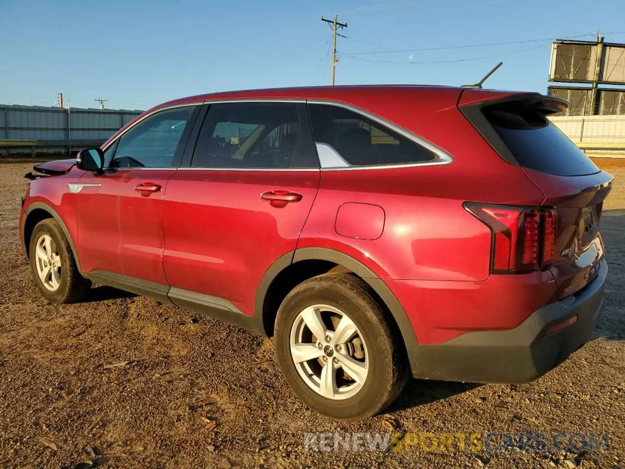 2 Photograph of a damaged car 5XYRGDLC4NG108722 KIA SORENTO 2022