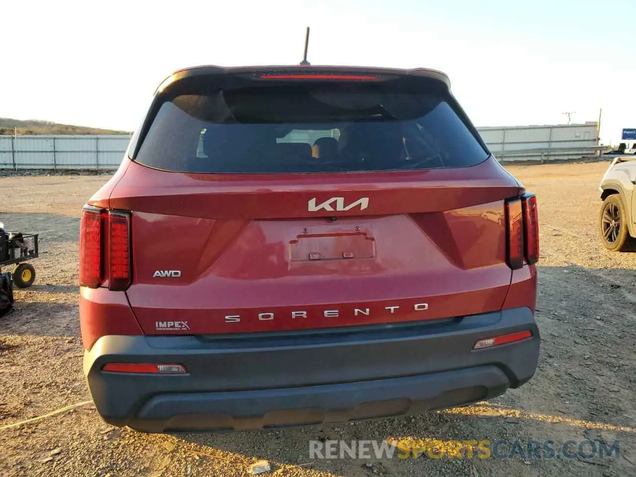 6 Photograph of a damaged car 5XYRGDLC4NG108722 KIA SORENTO 2022