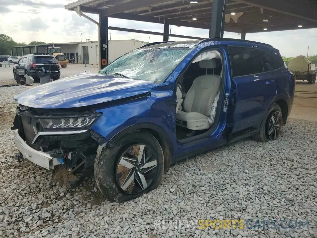 1 Photograph of a damaged car 5XYRH4LF2NG139474 KIA SORENTO 2022
