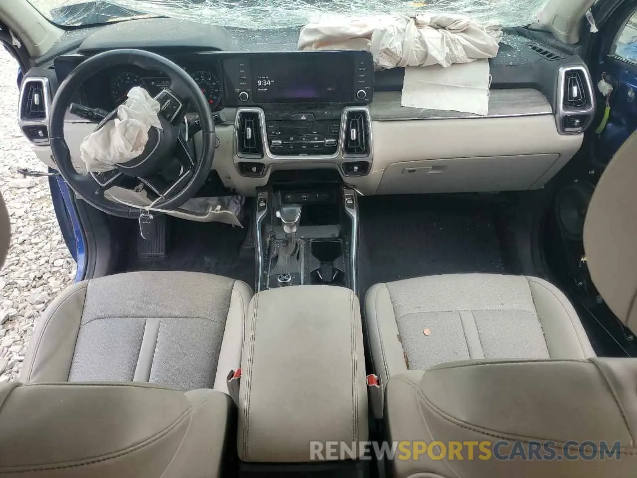 8 Photograph of a damaged car 5XYRH4LF2NG139474 KIA SORENTO 2022