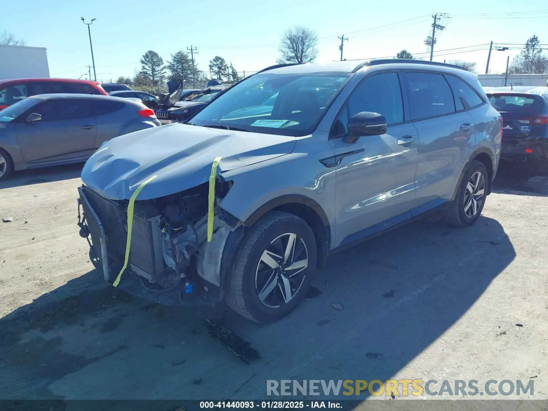 2 Photograph of a damaged car 5XYRH4LF4NG125091 KIA SORENTO 2022