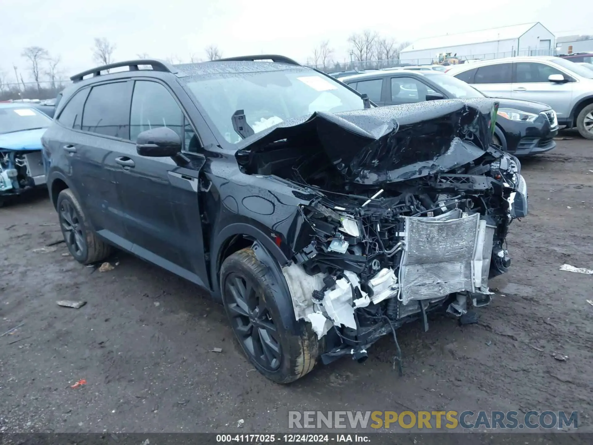 1 Photograph of a damaged car 5XYRHDLF8NG153282 KIA SORENTO 2022