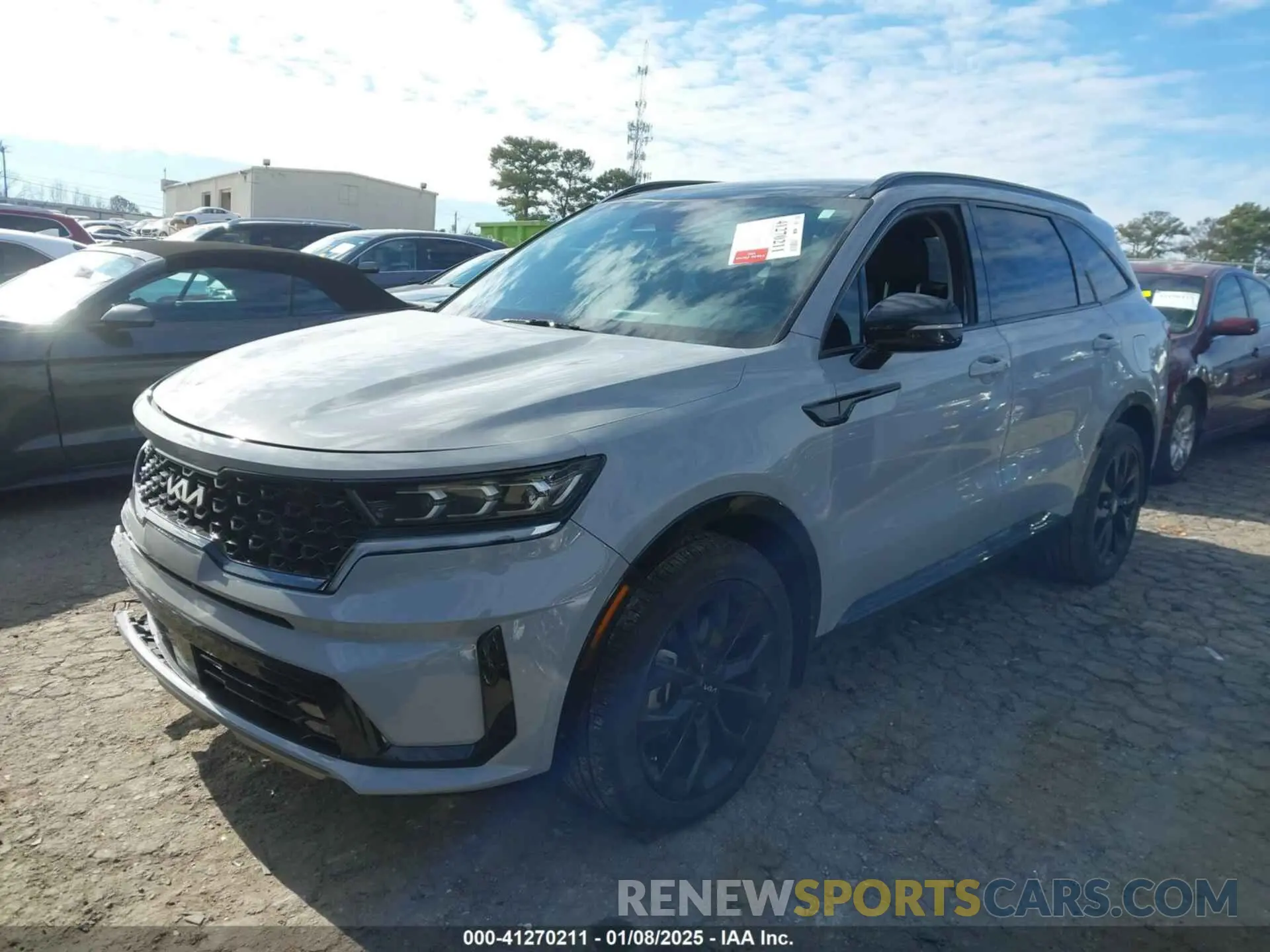 2 Photograph of a damaged car 5XYRK4LF1NG161371 KIA SORENTO 2022