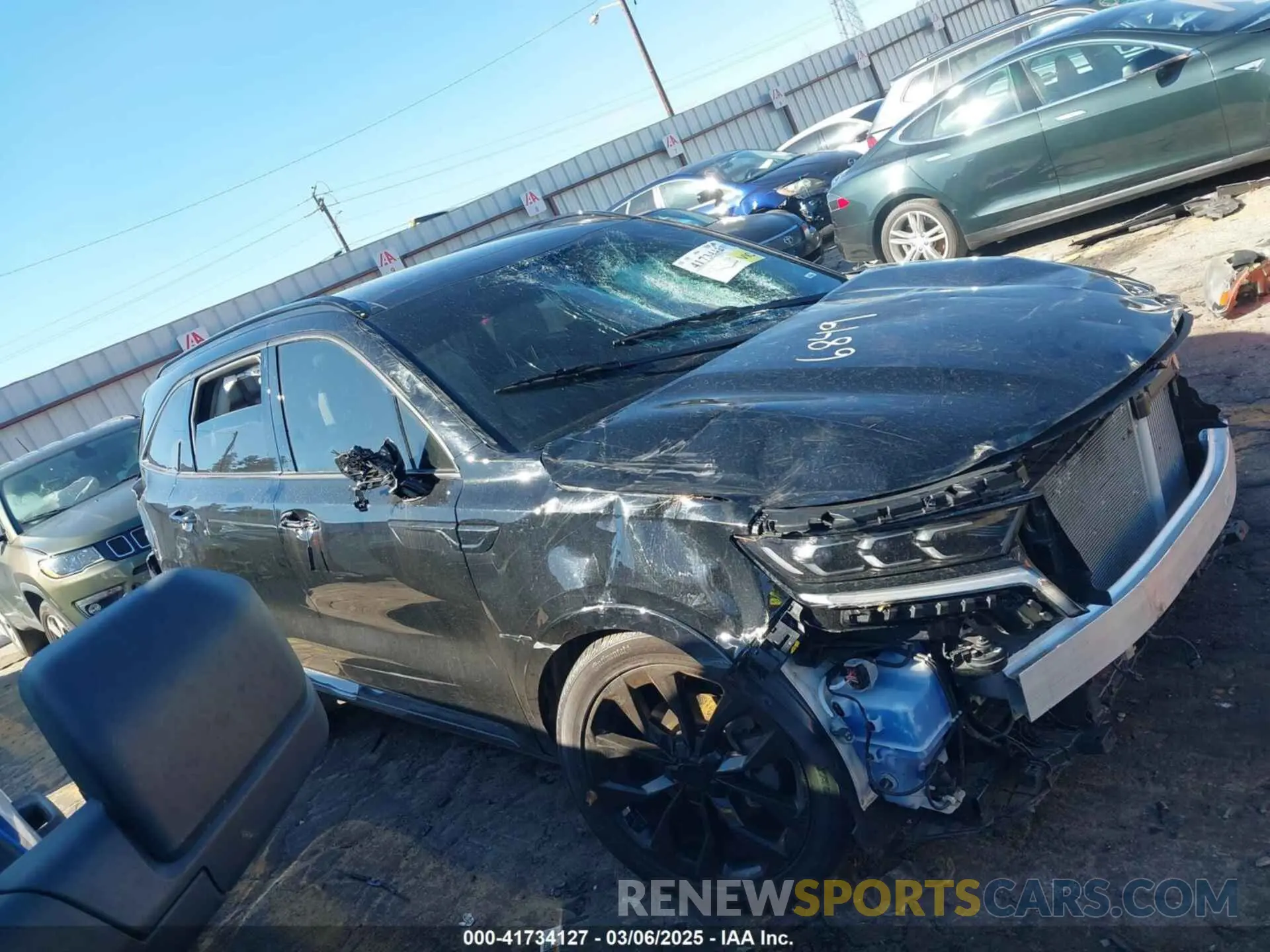 12 Photograph of a damaged car 5XYRK4LF3NG086849 KIA SORENTO 2022