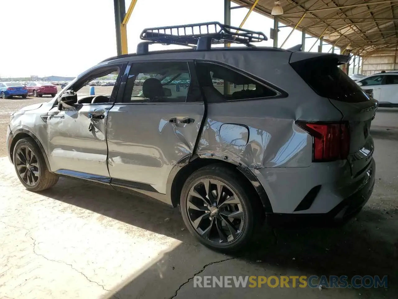 2 Photograph of a damaged car 5XYRK4LF5NG114859 KIA SORENTO 2022