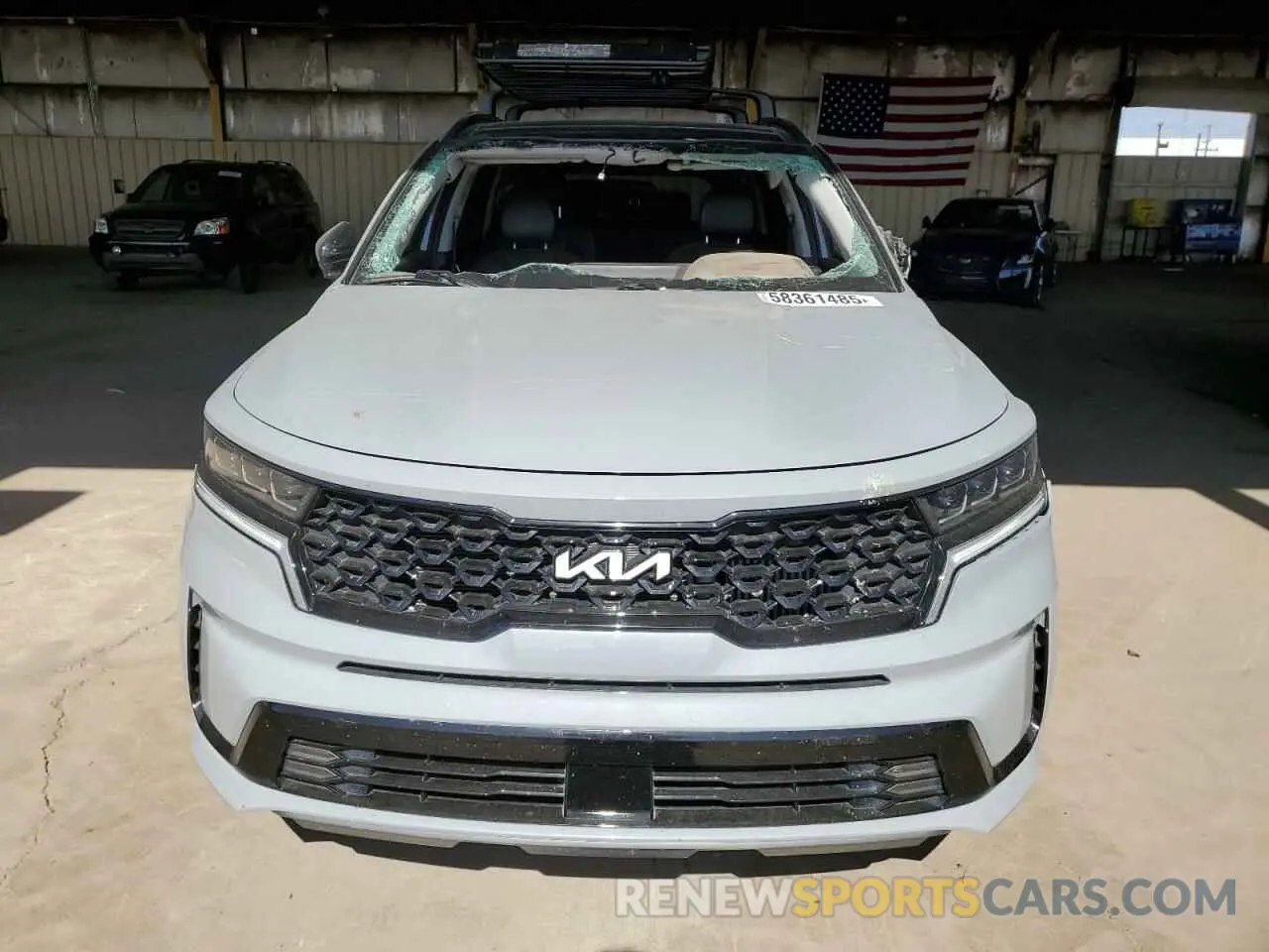 5 Photograph of a damaged car 5XYRK4LF5NG114859 KIA SORENTO 2022
