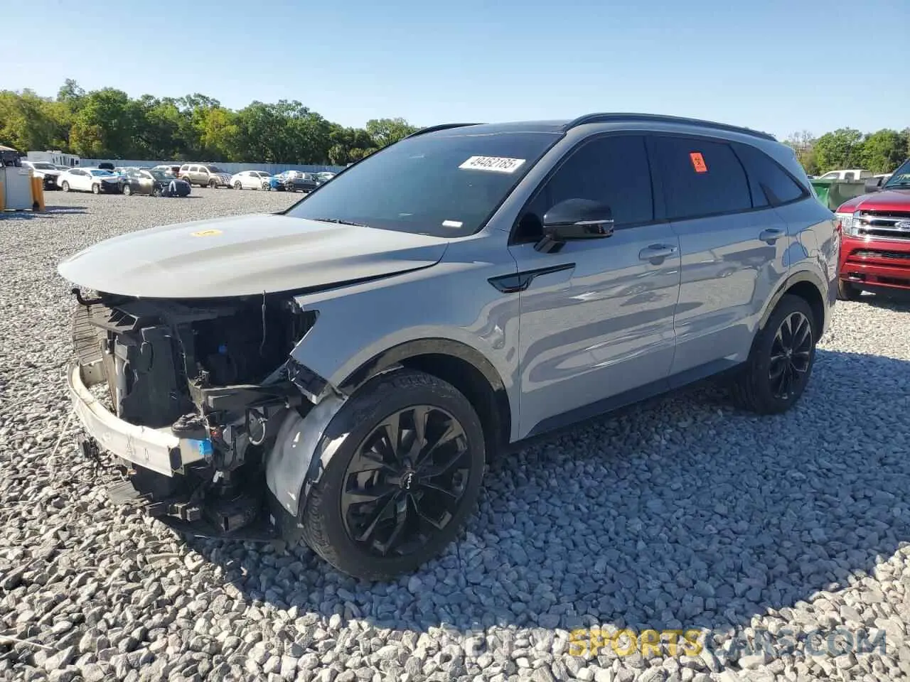 1 Photograph of a damaged car 5XYRK4LFXNG150448 KIA SORENTO 2022